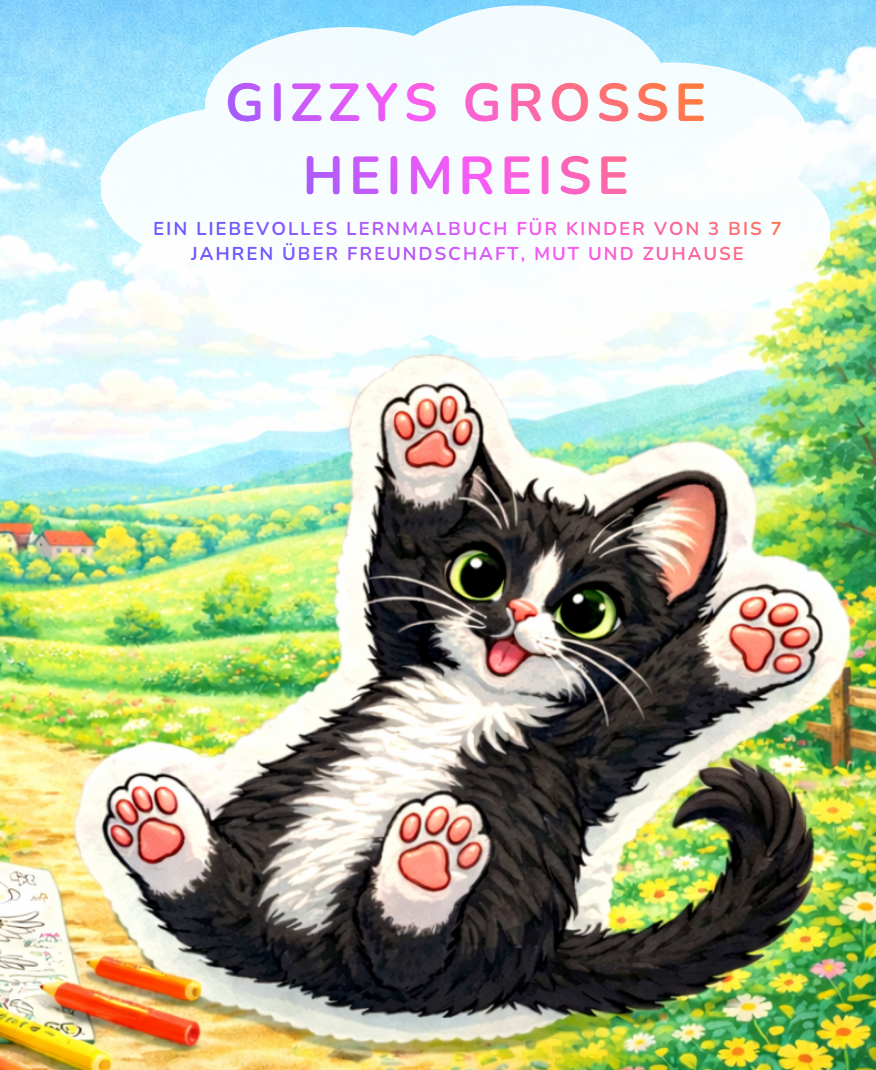 Gizzys große Heimreise - Buchcover